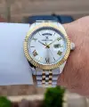 Daniel Klein DKISTE1593 Gold Gümüş Renk 42 mm Erkek Kol Saati