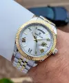 Daniel Klein DKISTE1593 Gold Gümüş Renk 42 mm Erkek Kol Saati