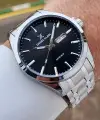 Daniel Klein DKISTE1577 Kadranı Siyah Kordonu Gümüş Renk 43 mm Erkek Kol Saati