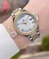 Daniel Klein DKISTE1596 Gold Gümüş Renk 35 mm Kadın Kol Saati ve Bielklik