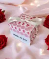 Pudra Kurdele Detaylı Hediye Kutusu