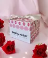 Pudra Kurdele Detaylı Hediye Kutusu