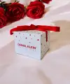 Kırmızı Kurdele Detaylı Hediye Kutusu