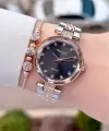Rose Gümüş Renk 32 Mm Kadın Kol Saati Ve Bileklik