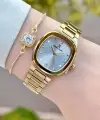 Gold Renk Kadın Kol Saati ve Bileklik