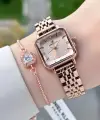 Rose Renk 24 Mm Kadın Kol Saati ve Bileklik