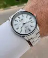Gümüş Renk 40 mm Erkek Kol Saati