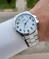 Gümüş Renk 40 mm Erkek Kol Saati