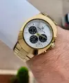 Kadranı Siyah Kordonu Gold Renk 39 mm İç Göstergeleri Aktif Erkek Kol Saati