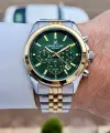 Gold Gümüş Yeşil Renk 42 mm Hediye Paketli İç Göstergeleri Aktif Erkek Kol Saati