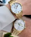Gold Renk Sevgili Çift Kol Saati STISTE38