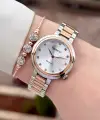 Rose Gümüş Renk Kadın Kol Saati ve Bileklik