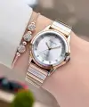 Rose Gümüş Renk Kadın Kol Saati ve Bileklik