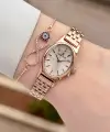 Rose Renk Hediye Paketli Kadın Kol Saati ve Bileklik