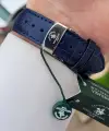 Santa Barbara Polo & Racquet Club Kasası Gümüş Kordonu Lacivert Renk 42,5 mm Erkek Kol Saati