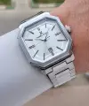 Gümüş Renk Erkek Kol Saati