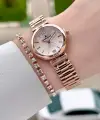 Rose Renk 26 Mm Kadın Kol Saati ve Bileklik