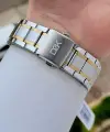 Kadranı Yeşil Kordonu Gold Gümüş Renk 42 Mm Erkek Kol Saati