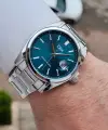 Kadranı Mavi Kordonu Gümüş Renk 42 Mm Erkek Kol Saati
