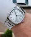 Gümüş Renk 40 Mm Erkek Kol Saati