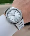 Gümüş Renk 40 Mm Erkek Kol Saati
