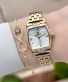Gold Renk 24 mm Hediye Paketli Kadın Kol Saati