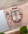 Rose Renk 24 mm Hediye Paketli Kadın Kol Saati