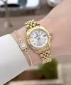 Daniel Klein Gold Renk 28 mm Kadın Kol Saati ve Bileklik