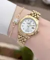 Daniel Klein Gold Renk 28 mm Kadın Kol Saati ve Bileklik
