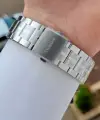 Kadranı Mavi Kordonu Gümüş Renk 44 Mm Hediye Paketli İç Göstergeleri Aktif Erkek Kol Saati