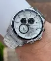 Gümüş Renk 44 Mm Hediye Paketli İç Göstergeleri Aktif Erkek Kol Saati