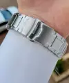 Gümüş Renk 44 Mm Hediye Paketli İç Göstergeleri Aktif Erkek Kol Saati