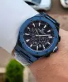 Lacivert Renk 44,5 Mm Hediye Paketli İç Göstergeleri Aktif Erkek Kol Saati