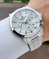 Gümüş Renk 44 Mm Hediye Paketli İç Göstergeleri Aktif Erkek Kol Saati