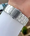 Gümüş Renk 44 Mm Hediye Paketli İç Göstergeleri Aktif Erkek Kol Saati