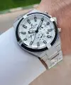 Gümüş Renk 44 Mm Hediye Paketli İç Göstergeleri Aktif Erkek Kol Saati