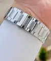 Kadranı Mavi Kordonu Gümüş Renk 44 Mm Hediye Paketli İç Göstergeleri Aktif Erkek Kol Saati