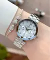 Gümüş Renk Hediye Paketli 32 Mm Kadın Kol Saati