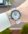 Gümüş Renk Hediye Paketli 32 Mm Kadın Kol Saati