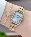 Gold Renk Kadın Kol Saati