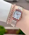 Rose Gümüş Renk Hediye Paketli 22 Mm Kadın Kol Saati