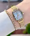 Gold Renk Hediye Paketli 22 Mm Kadın Kol Saati