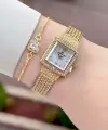 Gold Renk Hediye Paketli 20,5 Mm Kadın Kol Saati