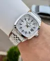 Gümüş Renk 39 Mm Hediye Paketli Erkek Kol Saati