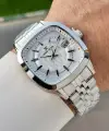Gümüş Renk 39 Mm Hediye Paketli Erkek Kol Saati