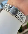 Gümüş Renk 39 Mm Hediye Paketli Erkek Kol Saati