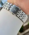 Kadranı Siyah Kordonu Gümüş Renk 39 Mm Hediye Paketli Erkek Kol Saati