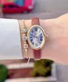 Kasası Gold Kordonu Kahverengi Renk Hediye Paketli 22 Mm 5 ATM Kadın Kol Saati