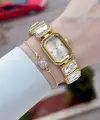 Gold Renk Hediye Paketli 20 Mm 5 ATM Kadın Kol Saati