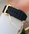 41 Mm Kasası Rose Kordonu Siyah Renk İç Göstergeleri Aktif Erkek Kol Saati
